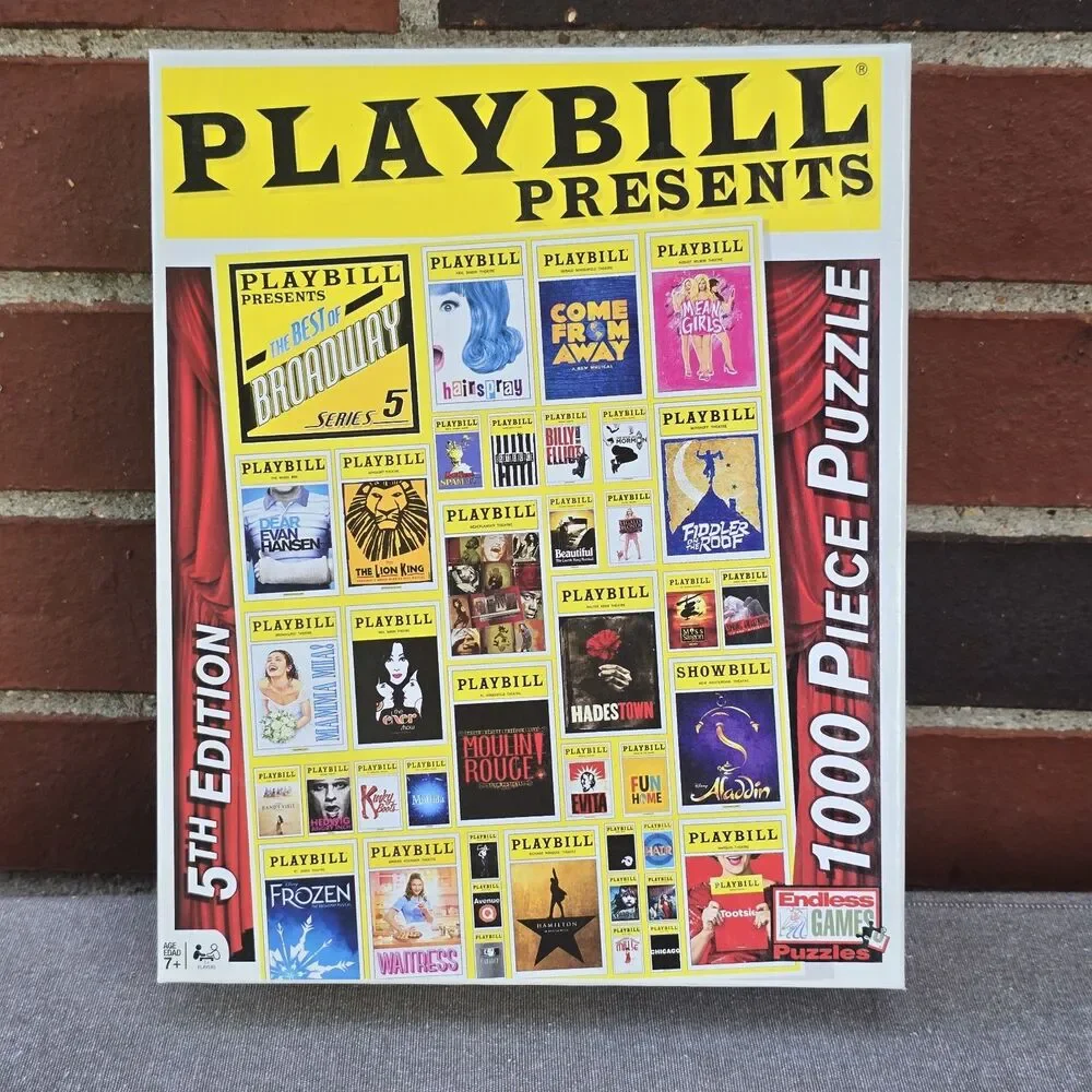 2019 Playbill Presents Series 5 The Best Of Broadway 1000 Piece Puzzle # 5005